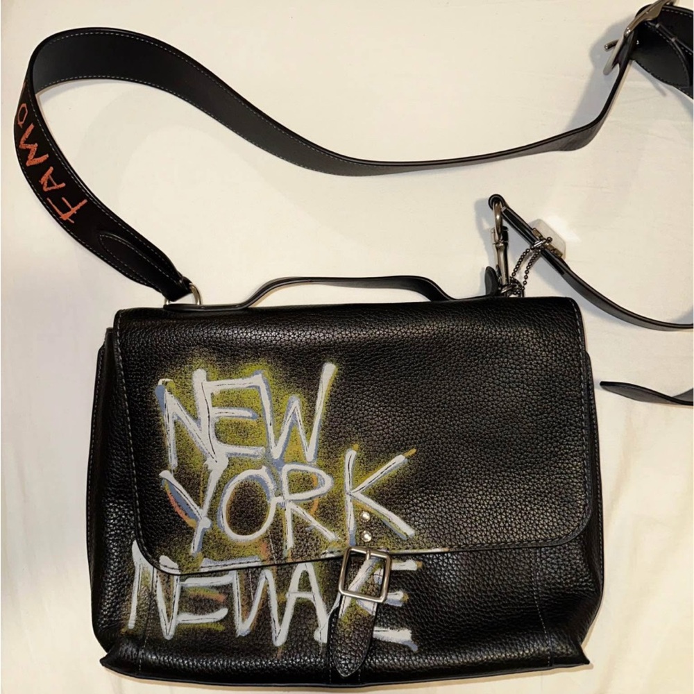 Coach x basquiat messenger bag